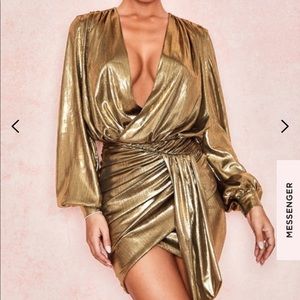 ‘ALONA’ House of CB drape dress